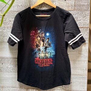 Stranger Things | Official Jersey-Style Crew-Neck Graphic Tee - Women's M/L